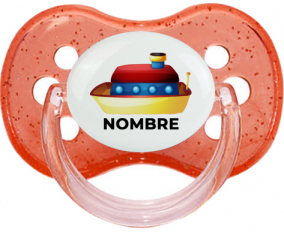 Juguetes de juguete Diseño de barco-1 con nombre: Chupete Cereza