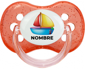 Juguetes de juguete Diseño de barco-2 con nombre: Chupete Cereza