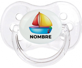 Juguetes de juguete Diseño de barco-2 con nombre: Chupete Cereza
