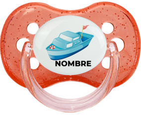 Juguetes de juguete Diseño de barco-3 con nombre: Chupete Cereza