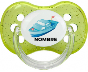 Juguetes de juguete Diseño de barco-3 con nombre: Chupete Cereza