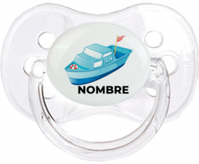 Juguetes de juguete Diseño de barco-3 con nombre: Chupete Cereza