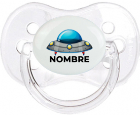 Juguetes de platillo volador Rocket con nombre: Chupete Cereza