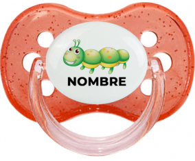 Juguetes de juguete Chenille con nombre: Chupete Cereza