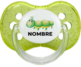 Juguetes de juguete Chenille con nombre: Chupete Cereza