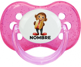 Juguetes de juguete mono con nombre: Chupete Cereza
