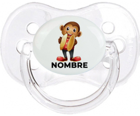 Juguetes de juguete mono con nombre: Chupete Cereza