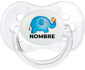 Juguetes de juguete elefante con nombre: Chupete Cereza