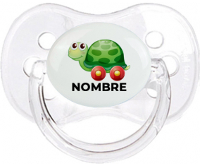 Juguetes de juguete tortuga con ruedas con nombre: Chupete Cereza