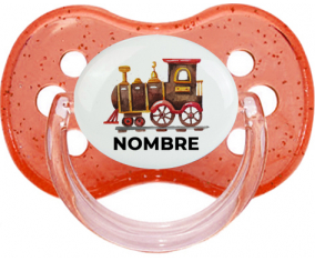 Pintura de tren con nombre: Chupete Cereza