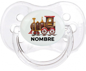 Pintura de tren con nombre: Chupete Cereza