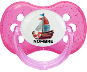 Barco de pintura con nombre: Chupete Cereza