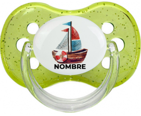Barco de pintura con nombre: Chupete Cereza