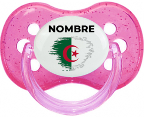 Efecto pincel de bandera Argelia con nombre: Chupete Cereza