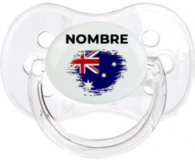 Bandera del efecto pincel de Australia con nombre: Chupete Cereza