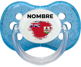 Bandera del efecto pincel de las Bermudas con nombre: Chupete Cereza personnalisée
