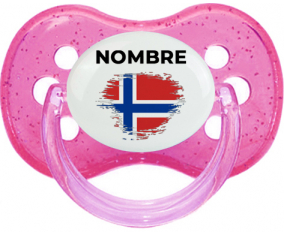 Efecto pincel de bandera Bouvet Island con nombre: Chupete Cereza