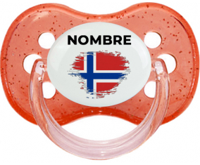 Efecto pincel de bandera Bouvet Island con nombre: Chupete Cereza