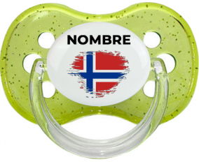 Efecto pincel de bandera Bouvet Island con nombre: Chupete Cereza