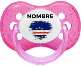 Bandera de pincel de Cabo Verde con nombre: Chupete Cereza