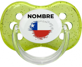 Bandera efecto cepillo de chile con nombre: Chupete Cereza
