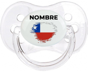 Bandera efecto cepillo de chile con nombre: Chupete Cereza