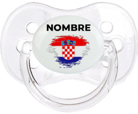 Croacia cepilla la bandera del efecto con nombre: Chupete Cereza