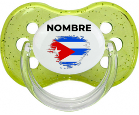 Cuba cepilla bandera efecto con nombre: Chupete Cereza