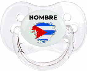 Cuba cepilla bandera efecto con nombre: Chupete Cereza