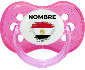 Efecto pincel de bandera Egipto con nombre: Chupete Cereza
