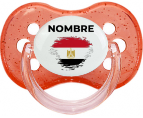 Efecto pincel de bandera Egipto con nombre: Chupete Cereza