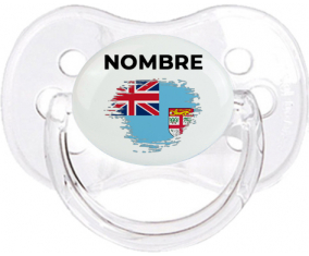 Bandera del efecto pincel de Fiji con nombre: Chupete Cereza