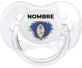 Bandera del efecto cepillo de Guam con nombre: Chupete Cereza