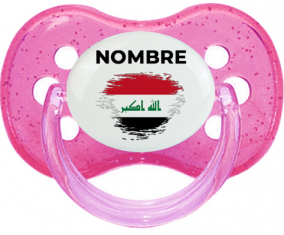 Efecto pincel de bandera Irak con nombre: Chupete Cereza