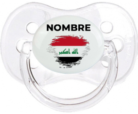 Efecto pincel de bandera Irak con nombre: Chupete Cereza