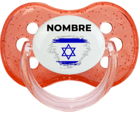 Israel cepilla la bandera del efecto con el primer nombre: Chupete Cereza