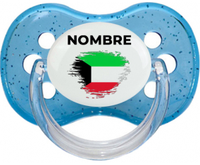 Bandera del efecto pincel de Kuwait con nombre: Chupete Cereza personnalisée