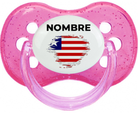 Bandera del efecto pincel de Liberia con nombre: Chupete Cereza