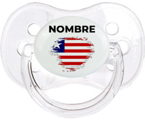 Bandera del efecto pincel de Liberia con nombre: Chupete Cereza