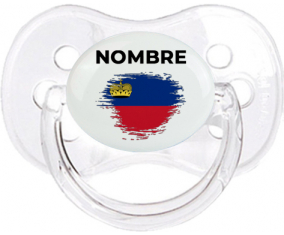 Liechtenstein pincel efecto bandera con nombre: Chupete Cereza