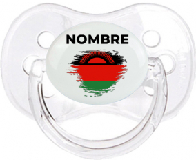 Bandera del efecto pincel de Malawi con nombre: Chupete Cereza