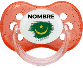 Bandera de pincel mauritania con nombre: Chupete Cereza
