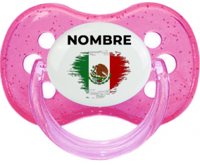 Bandera del efecto pincel méxico con nombre: Chupete Cereza