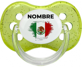 Bandera del efecto pincel méxico con nombre: Chupete Cereza