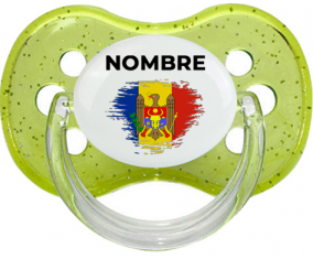 Bandera del efecto pincel moldavia con nombre: Chupete Cereza