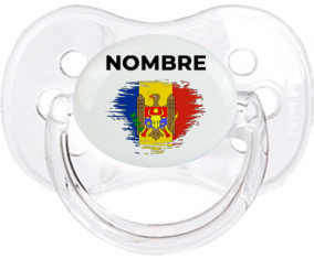 Bandera del efecto pincel moldavia con nombre: Chupete Cereza