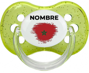 Marruecos cepilla la bandera del efecto con nombre: Chupete Cereza