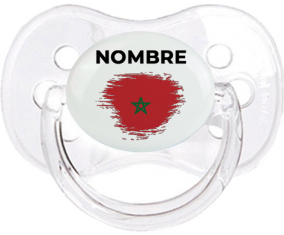 Marruecos cepilla la bandera del efecto con nombre: Chupete Cereza
