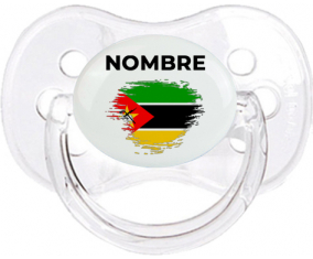 Bandera del efecto pincel de Mozambique con nombre: Chupete Cereza