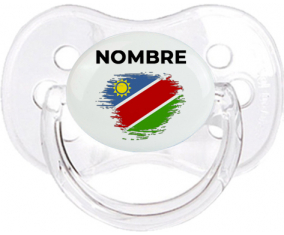 Bandera del efecto pincel de Namibia con nombre: Chupete Cereza